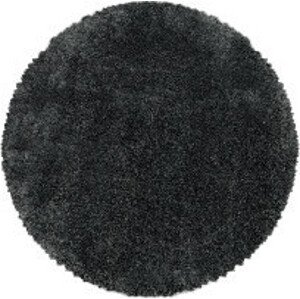 Ayyildiz koberce Kusový koberec Fluffy Shaggy 3500 grey kruh Rozměry koberců: 120x120 (průměr) kruh