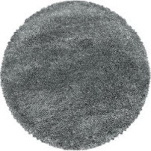 Ayyildiz koberce Kusový koberec Fluffy Shaggy 3500 light grey kruh Rozměry koberců: 120x120 (průměr) kruh