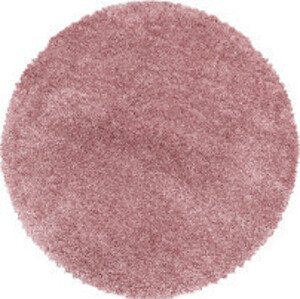 Ayyildiz koberce Kusový koberec Fluffy Shaggy 3500 rose kruh Rozměry koberců: 80x80 (průměr) kruh
