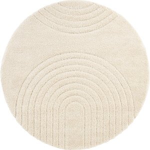 Mint Rugs - Hanse Home koberce Kusový koberec Norwalk 105104 cream kruh Rozměry koberců: 160x160 (průměr) kruh