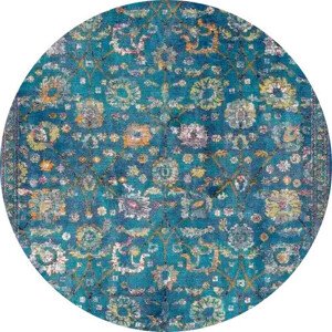 Festival koberce Kusový koberec Picasso K11600-04 Sarough kruh Rozměry koberců: 133x133 (průměr) kruh