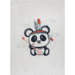 Dywany Łuszczów Dětský kusový koberec Bambino 1129 Panda cream Rozměry koberců: 80x150