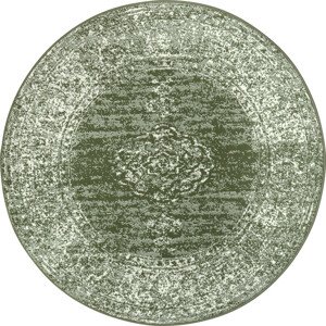 Hanse Home Collection koberce Kusový koberec Gloria 105519 Green kruh Rozměry koberců: 160x160 (průměr) kruh