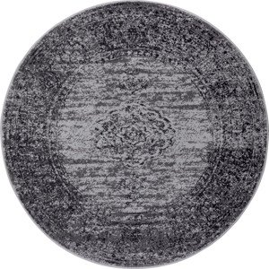 Hanse Home Collection koberce Kusový koberec Gloria 105520 Mouse kruh Rozměry koberců: 160x160 (průměr) kruh