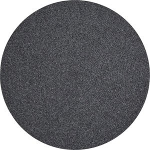 NORTHRUGS - Hanse Home koberce Kusový koberec Braided 105550 Dark Grey kruh – na ven i na doma Rozměry koberců: 150x150 (průměr) kruh