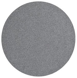 NORTHRUGS - Hanse Home koberce Kusový koberec Braided 105551 Light Grey kruh – na ven i na doma Rozměry koberců: 150x150 (průměr) kruh