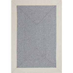 NORTHRUGS - Hanse Home koberce Kusový koberec Braided 105555 Grey Creme – na ven i na doma Rozměry koberců: 120x170