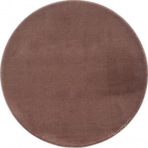 Ayyildiz koberce Kusový koberec Catwalk 2600 Brown kruh Rozměry koberců: 160x160 (průměr) kruh