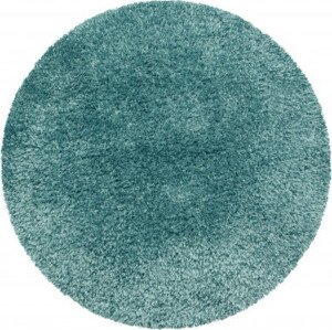 Ayyildiz koberce Kusový koberec Brilliant Shaggy 4200 Aqua kruh Rozměry koberců: 160x160 (průměr) kruh
