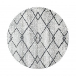 Ayyildiz koberce Kusový koberec Pisa 4701 Cream kruh Rozměry koberců: 120x120 (průměr) kruh