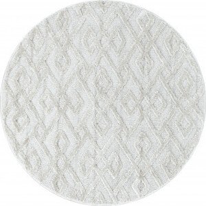 Ayyildiz koberce Kusový koberec Pisa 4708 Cream kruh Rozměry koberců: 80x80 (průměr) kruh