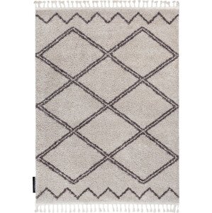 Dywany Łuszczów Kusový koberec Berber Asila B5970 cream and brown Rozměry koberců: 120x170