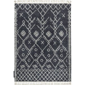 Dywany Łuszczów Kusový koberec Berber Tanger B5940 grey and white Rozměry koberců: 120x170