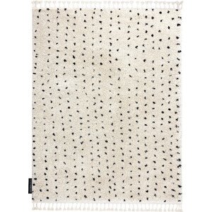 Dywany Łuszczów Kusový koberec Berber Syla B752 dots cream Rozměry koberců: 120x170