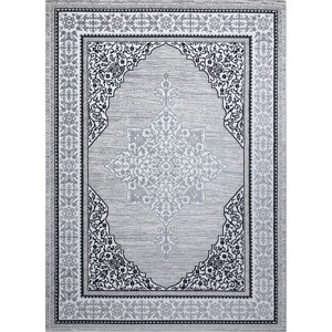 Dywany Łuszczów Kusový koberec Gloss 8490 52 Ornament ivory/grey Rozměry koberců: 120x170