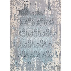 Dywany Łuszczów Kusový koberec Core W3824 Ornament Vintage cream/grey and blue Rozměry koberců: 80x150