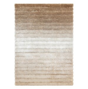 Dywany Łuszczów Kusový koberec Flim 007-B2 Stripes beige Rozměry koberců: 80x150