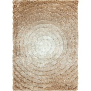 Dywany Łuszczów Kusový koberec Flim 008-B1 Circles beige Rozměry koberců: 120x160