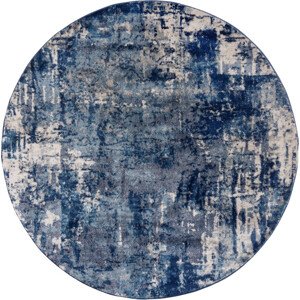 Flair Rugs koberce Kusový koberec Cocktail Wonderlust Dark-blue kruh Rozměry koberců: 160x160 (průměr) kruh