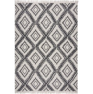 Flair Rugs koberce Kusový koberec Deuce Alix Recycled Rug Monochrome/Black Rozměry koberců: 80x150