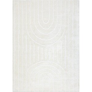 Dywany Łuszczów Kusový koberec Mode 8494 geometric cream Rozměry koberců: 80x150