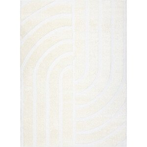Dywany Łuszczów Kusový koberec Mode 8631 geometric cream Rozměry koberců: 80x150