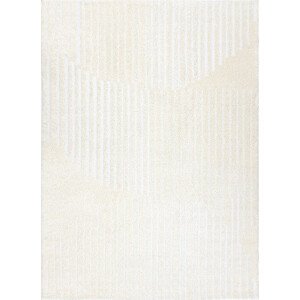 Dywany Łuszczów Kusový koberec Mode 8589 geometric cream Rozměry koberců: 80x150