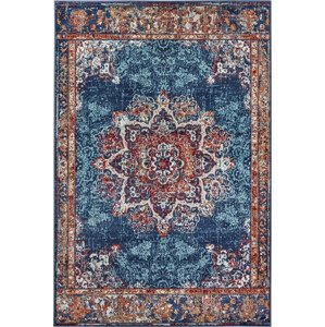 Hanse Home Collection koberce Kusový koberec Luxor 105637 Maderno Blue Multicolor Rozměry koberců: 80x120