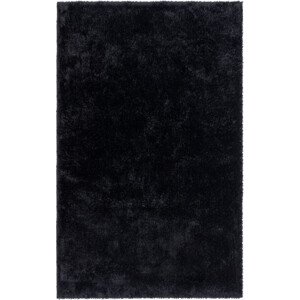 Flair Rugs koberce Kusový koberec Indulgence Velvet Black Rozměry koberců: 80x150