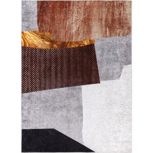 Dywany Łuszczów Kusový koberec Miro 52100.801 Geometric grey Rozměry koberců: 120x170