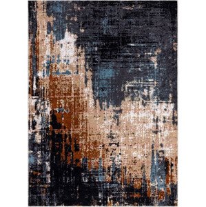 Dywany Łuszczów Kusový koberec Miro 51454.802 navy / beige Rozměry koberců: 80x150