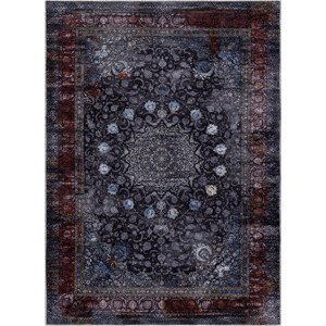Dywany Łuszczów Kusový koberec Miro 51600.810 Rosette navy blue Rozměry koberců: 80x150