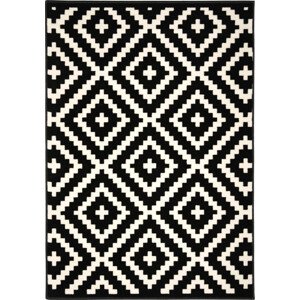 Alfa Carpets Kusový koberec Gloria new black/cream Rozměry koberců: 120x170