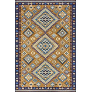 Hanse Home Collection koberce Kusový koberec Cappuccino 105874 Peso Yellow Purple Rozměry koberců: 80x165