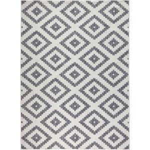 NORTHRUGS - Hanse Home koberce Kusový koberec Twin-Wendeteppiche 103132 grau creme – na ven i na doma Rozměry koberců: 120x170