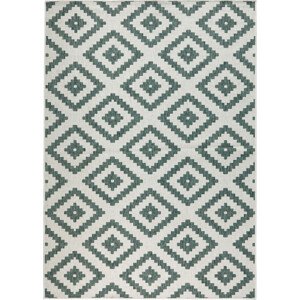 NORTHRUGS - Hanse Home koberce Kusový koberec Twin-Wendeteppiche 103131 grün creme – na ven i na doma Rozměry koberců: 80x150