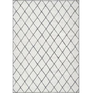 NORTHRUGS - Hanse Home koberce Kusový koberec Twin-Wendeteppiche 103118 grau creme – na ven i na doma Rozměry koberců: 80x150