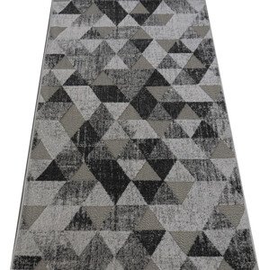 Berfin Dywany Kusový koberec Lagos 1700 Grey (Dark Silver) Rozměry koberců: 80x150