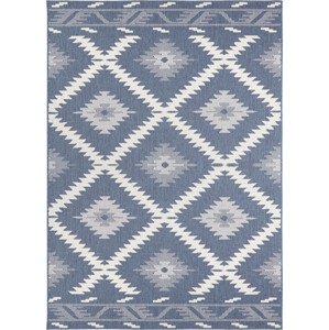 NORTHRUGS - Hanse Home koberce Kusový koberec Twin Supreme 103430 Malibu blue creme – na ven i na doma Rozměry koberců: 80x150