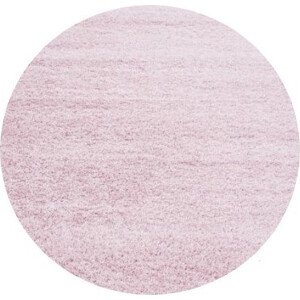 Ayyildiz koberce Kusový koberec Life Shaggy 1500 pink kruh Rozměry koberců: 120x120 (průměr) kruh