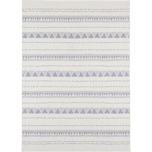 NORTHRUGS - Hanse Home koberce Kusový koberec Twin Supreme 103752 Bahamas Cream/Blue – na ven i na doma Rozměry koberců: 80x150