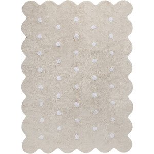 Lorena Canals koberce Přírodní koberec, ručně tkaný Biscuit Beige Rozměry koberců: 120x160