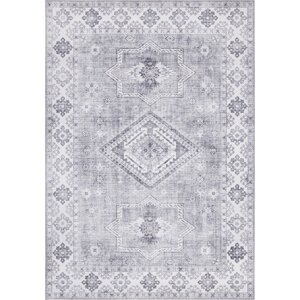 Nouristan - Hanse Home koberce Kusový koberec Asmar 104011 Graphite/Grey Rozměry koberců: 80x150