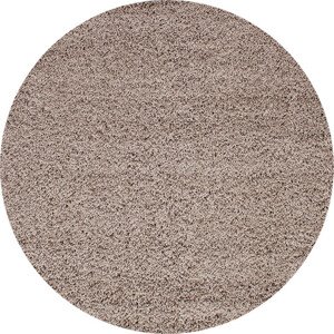 Ayyildiz koberce Kusový koberec Dream Shaggy 4000 beige kruh Rozměry koberců: 80x80 (průměr) kruh