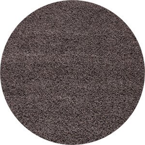 Ayyildiz koberce Kusový koberec Dream Shaggy 4000 taupe kruh Rozměry koberců: 80x80 (průměr) kruh