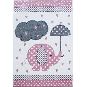 Ayyildiz koberce Dětský kusový koberec Kids 570 pink Rozměry koberců: 80x150
