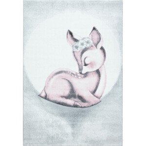 Ayyildiz koberce Dětský kusový koberec Bambi 850 pink Rozměry koberců: 80x150