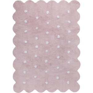 Lorena Canals koberce Pro zvířata: Pratelný koberec Biscuit Pink Rozměry koberců: 120x160