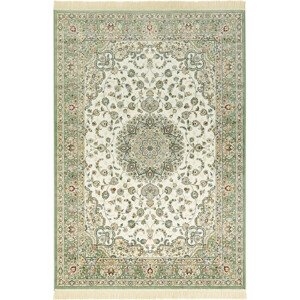 Nouristan - Hanse Home koberce Kusový koberec Naveh 104379 Ivory/Green Rozměry koberců: 95x140