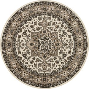 Nouristan - Hanse Home koberce Kruhový koberec Mirkan 104105 Beige Rozměry koberců: 160x160 (průměr) kruh